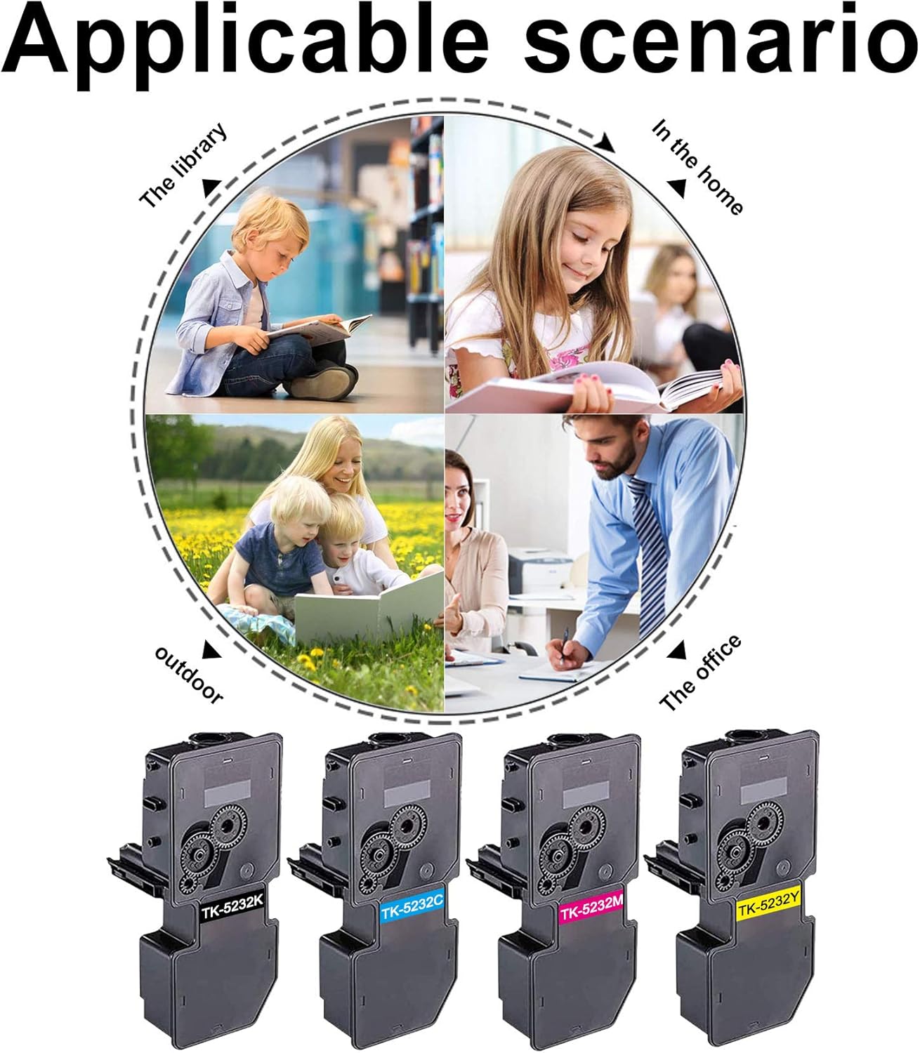 5 Pack Toner Cartridge V117527