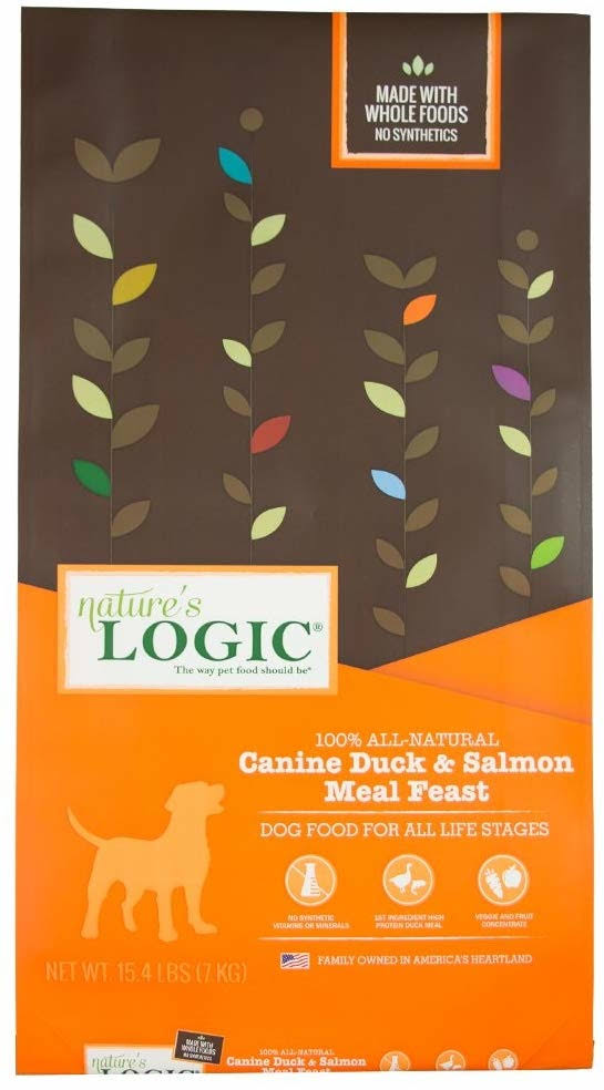 Canine Duck and Salmon Meal Feast Dry Dog Food - 25-lb S54821