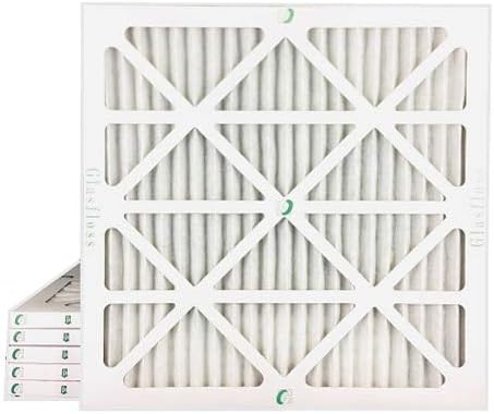 19-7/8 x 21-1/2 x 1 MERV 10 Pleated Air Filters, Box of 6 H8922