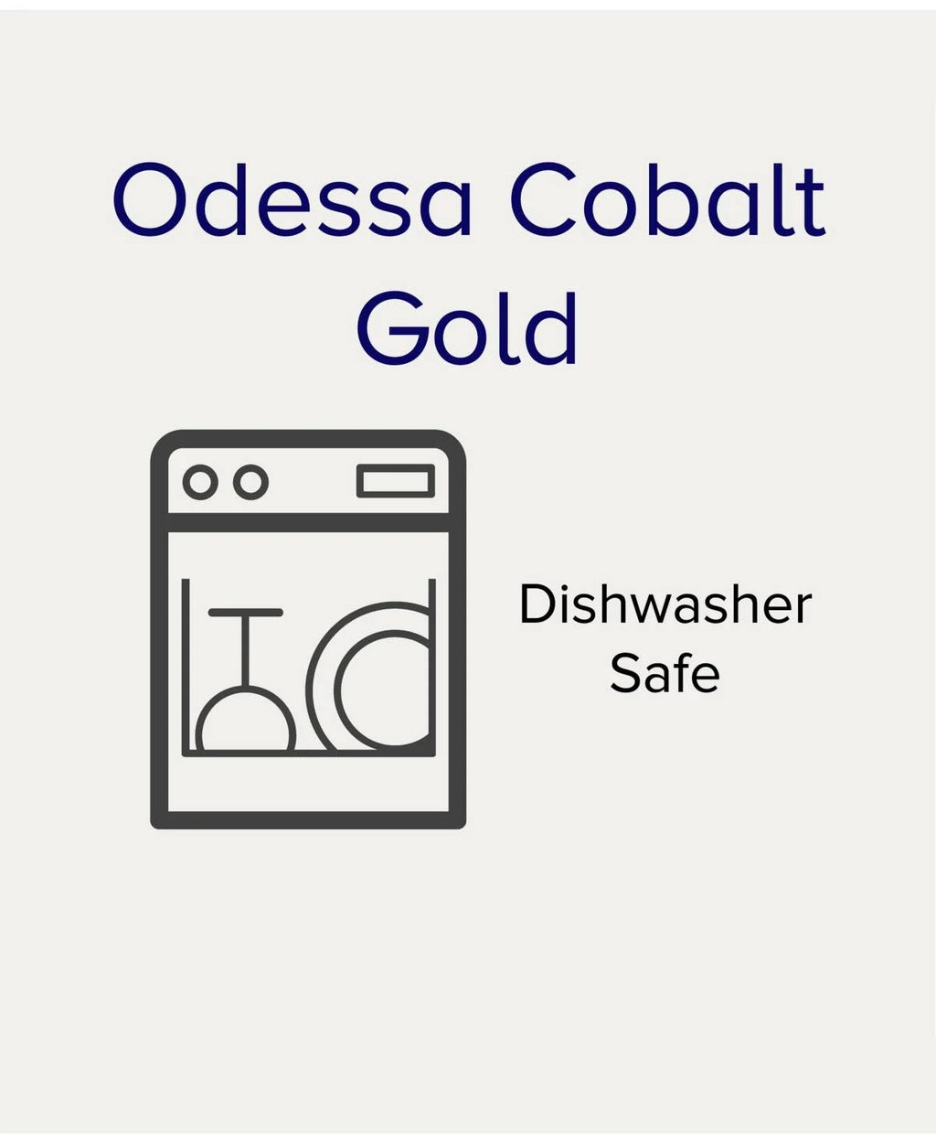 Cobalt Gold Creamer Y183