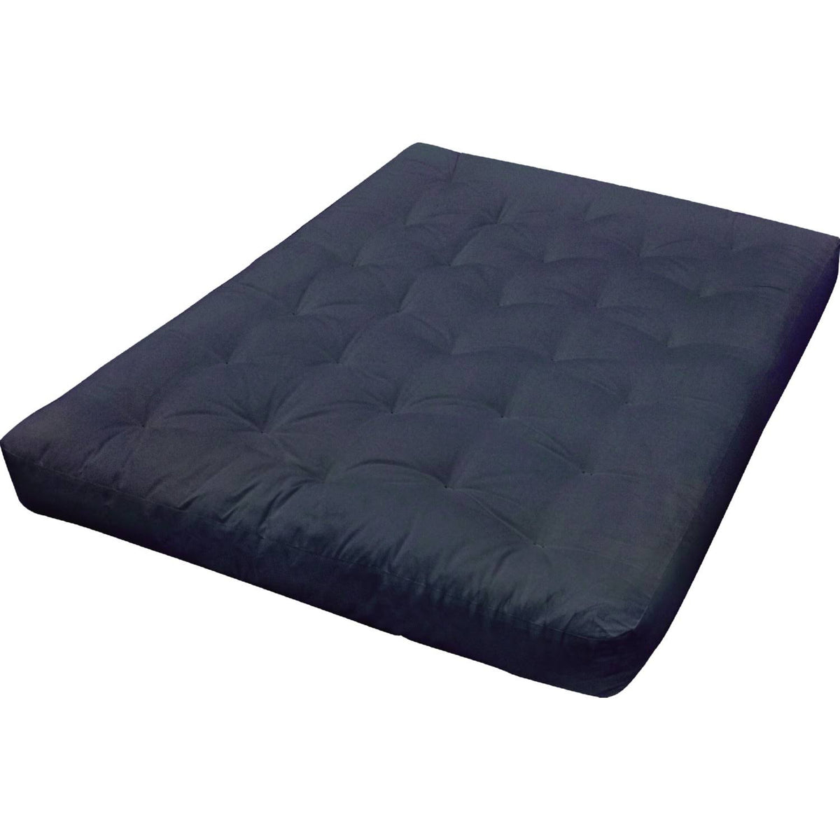 Blue Microfiber Twin XL Futon Mattress F779774