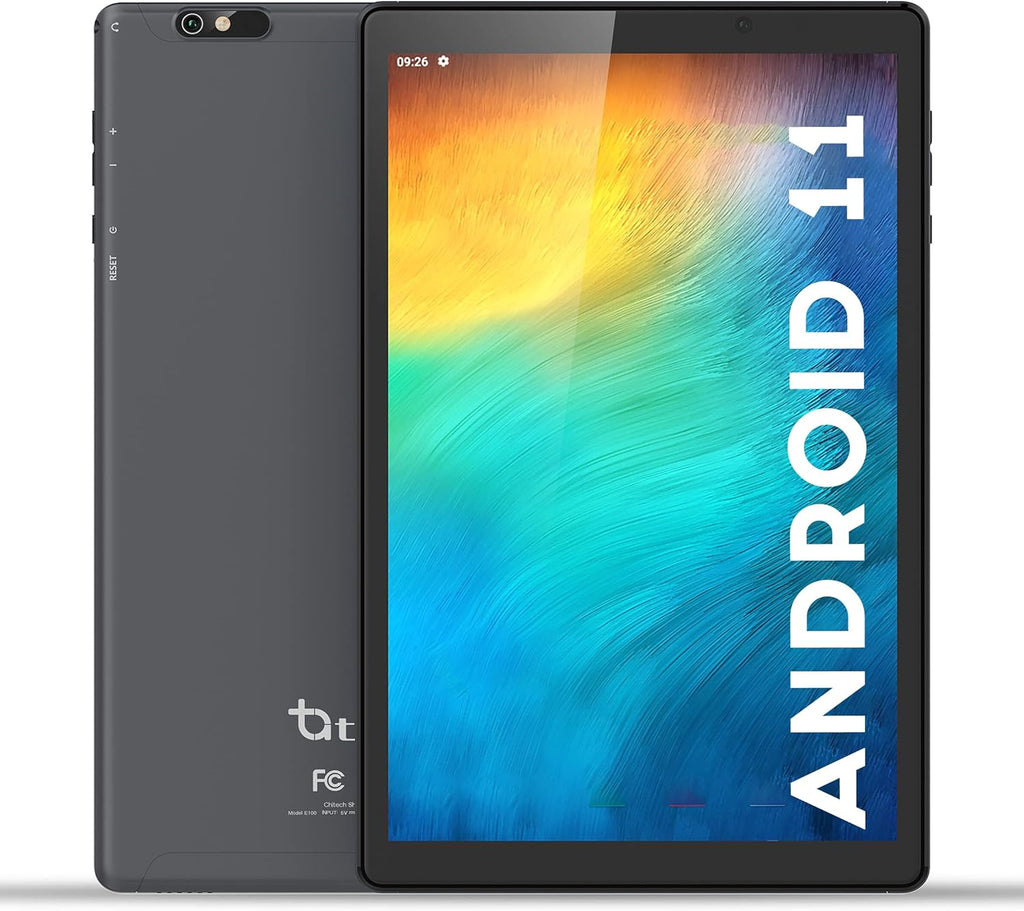 10.1" WiFi Tablet Quad CORE 64-bit Android 11.0 LCD Display Bluetooth 4.2 Touch Panel B5434