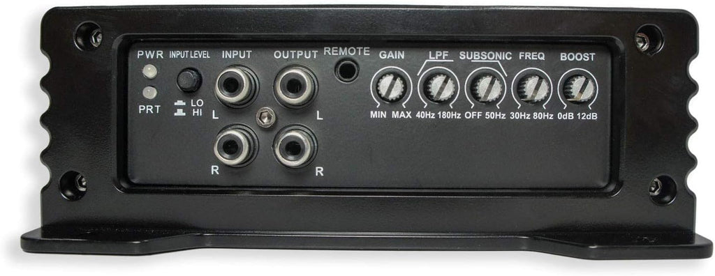 Dual 12" Loaded Sub Box Enclosure with Amplifier B40074
