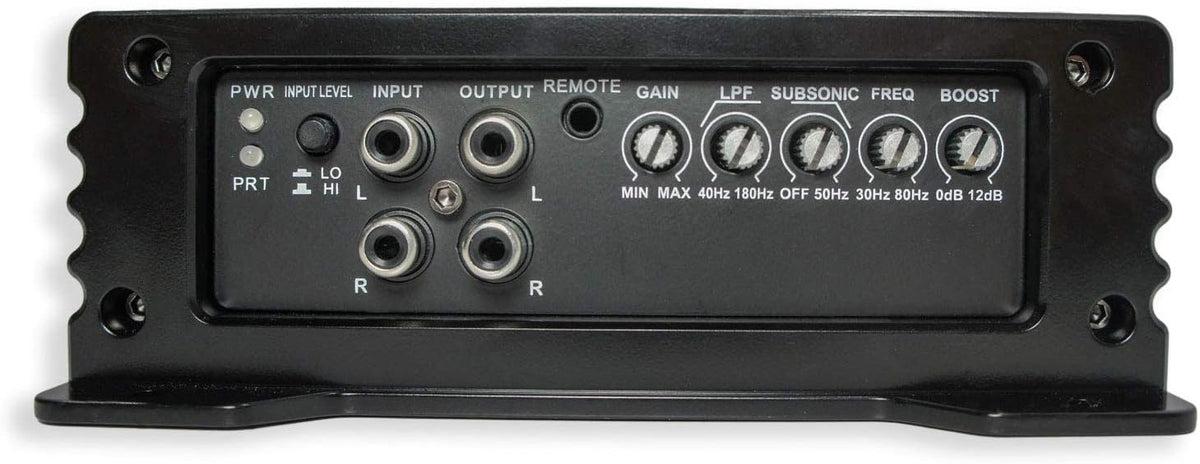 Dual 12" Loaded Sub Box Enclosure with Amplifier B40074