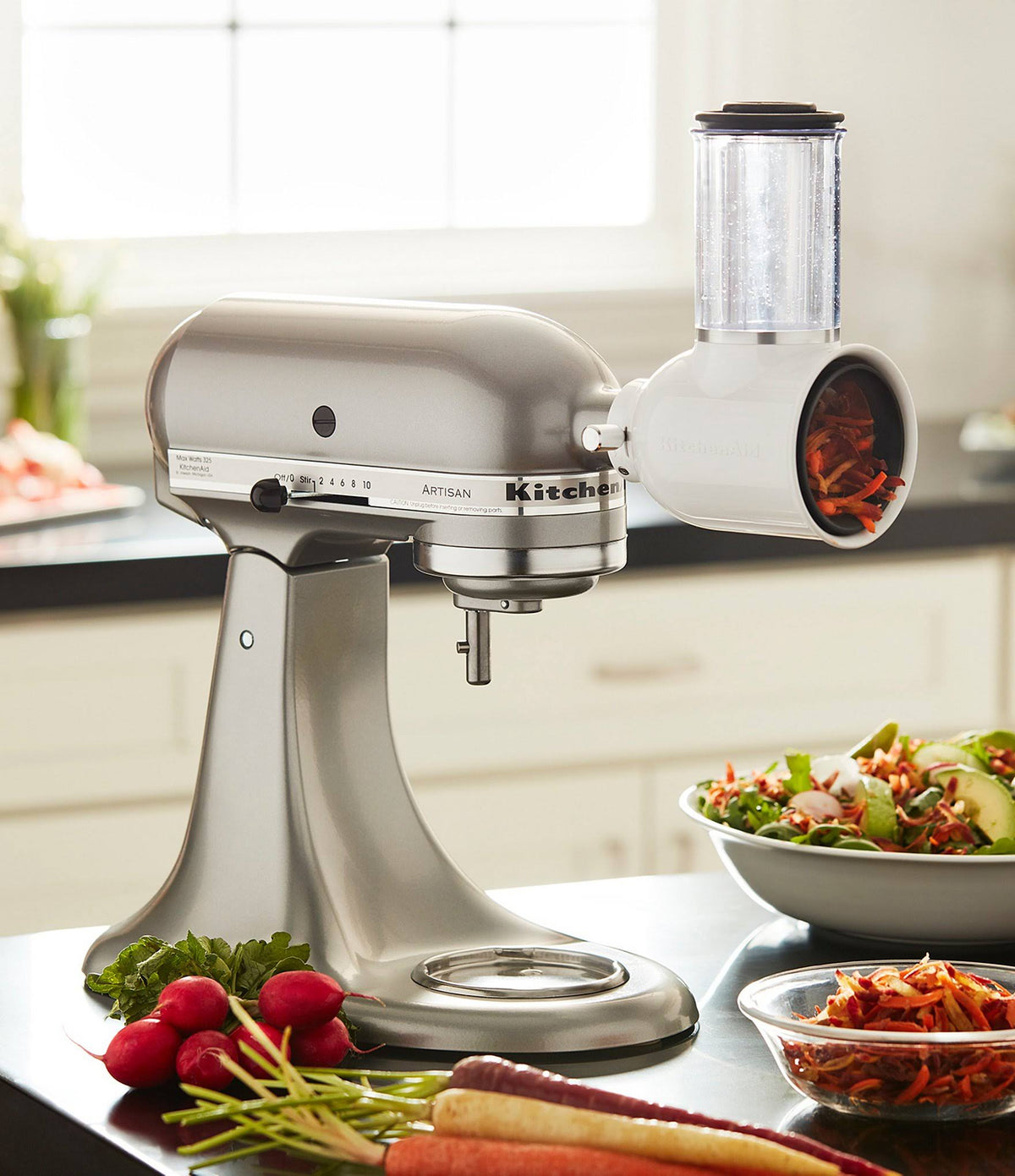 5 Quart Tilt-Head Stand Mixer with Fresh Prep Slicer/Shredder Attachment C1481
