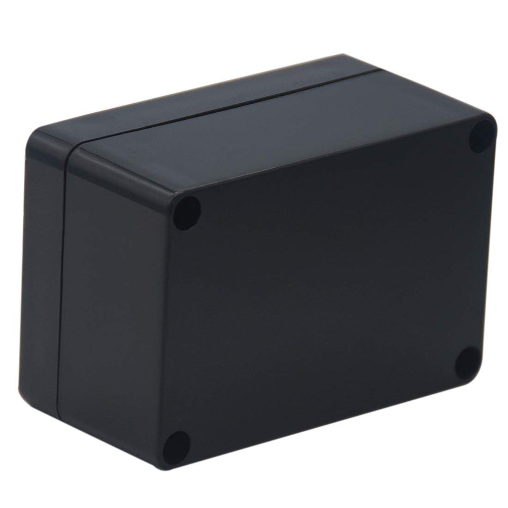 2 Pack Waterproof Plastic Junction Box ABS IP65 Electronic Project Case Power Enclosure 3.94 x 2.68 x 1.97 inch P52293