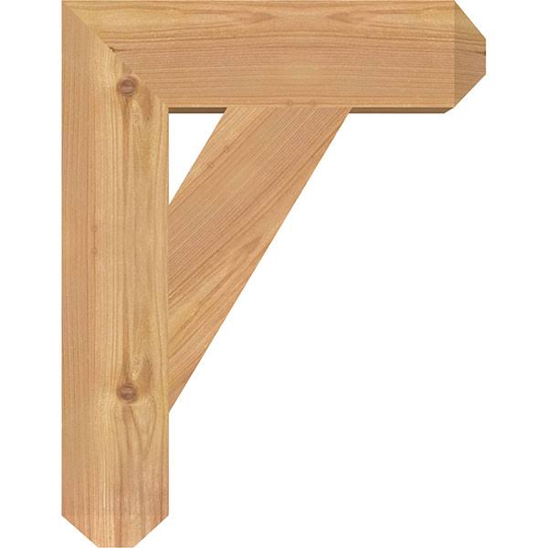 Traditional Craftsman Smooth Bracket, Western Red Cedar X824