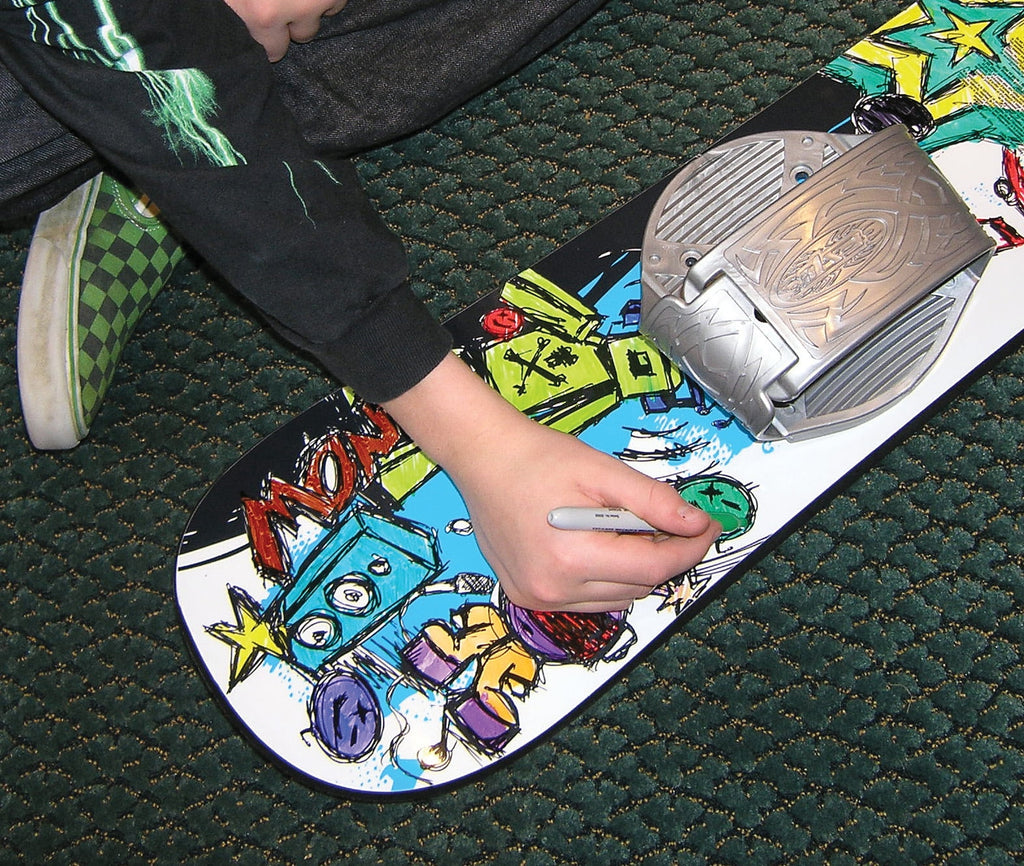 Kid's Beginner Graffiti Snowboard O159