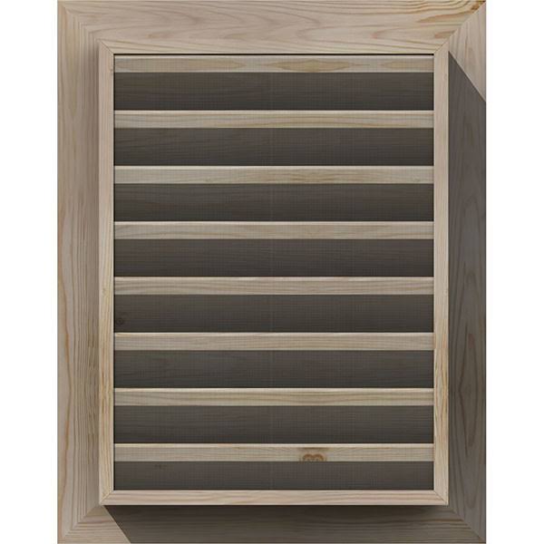 Primed Vertical Gable Vent Q1521