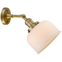 Large Bell 1 Light Sconce LED (Brass) A8059