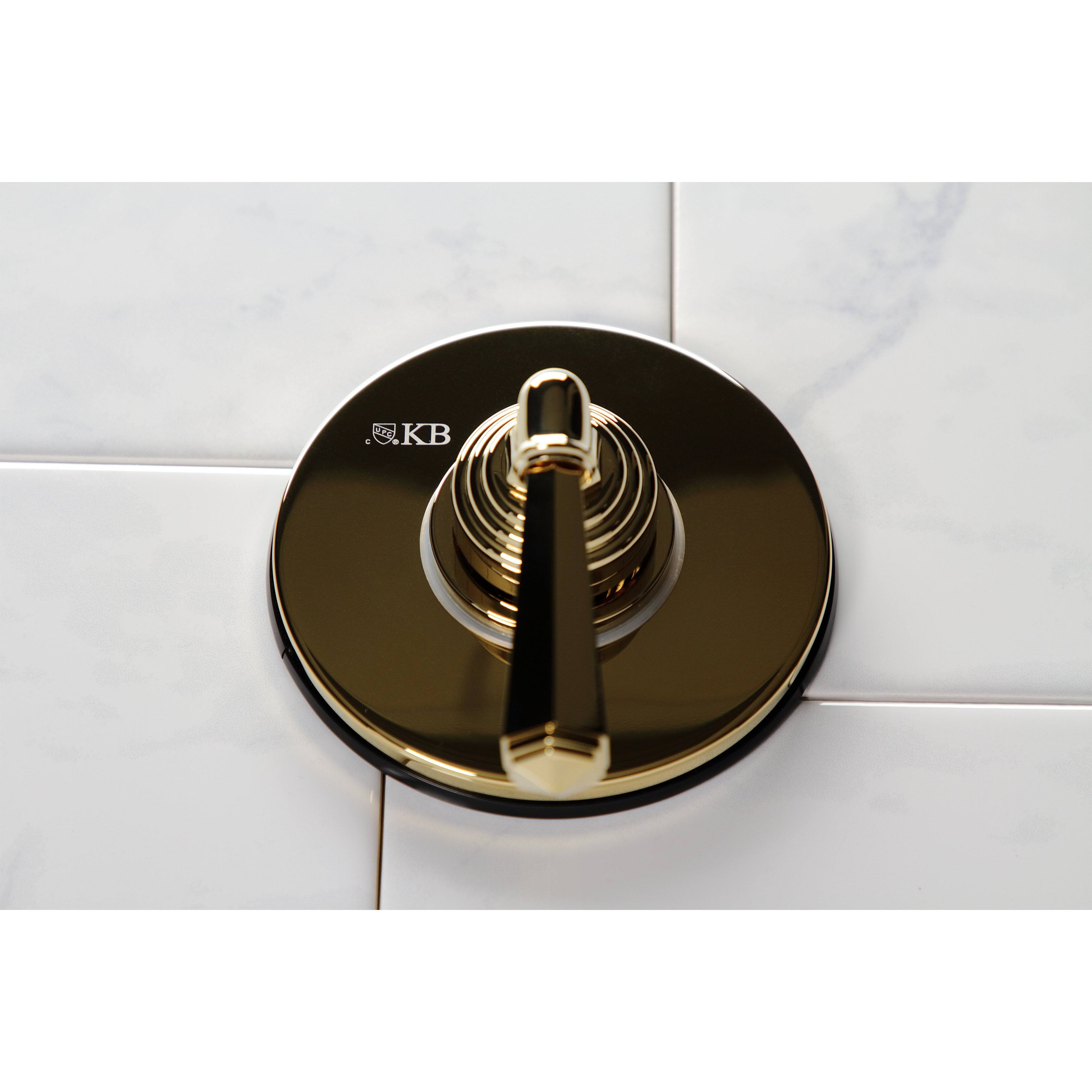 Antique Brass Three-Way Diverter Valve with Trim Kit D424072