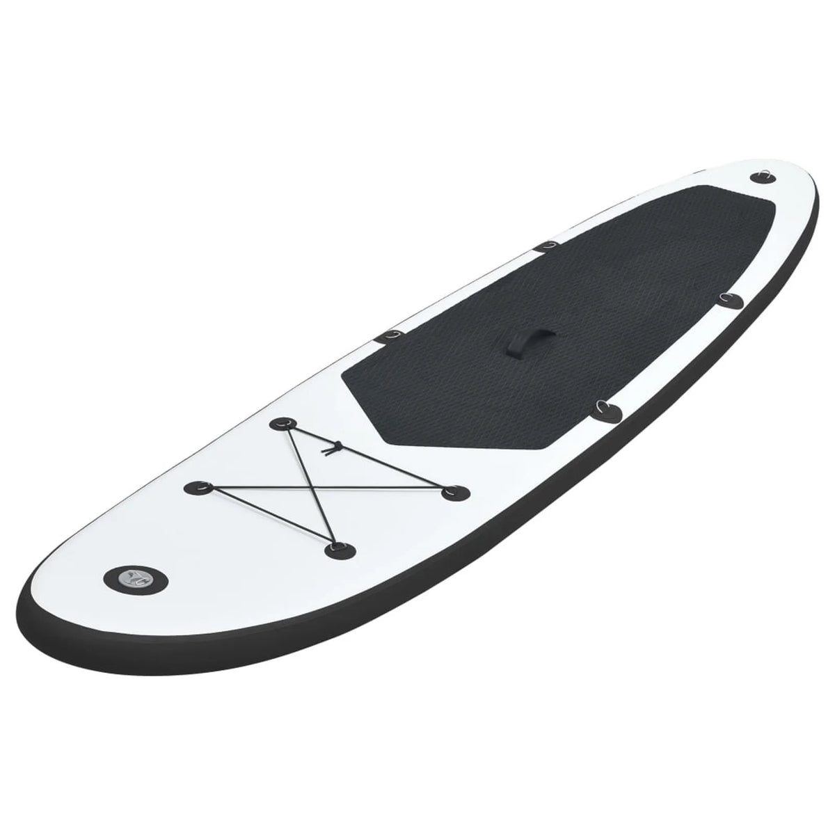Inflatable Paddleboard Set Black and White B777