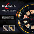 Yellow Set of 4 Wheel Rim Protectors Z37542