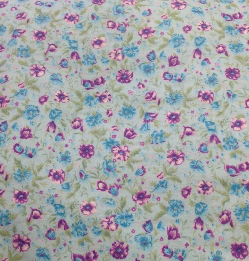 Flannel Nightgown with Shoulder Wrap X39944