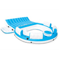 Blue Inflatable Pool Raft Lounger H57433