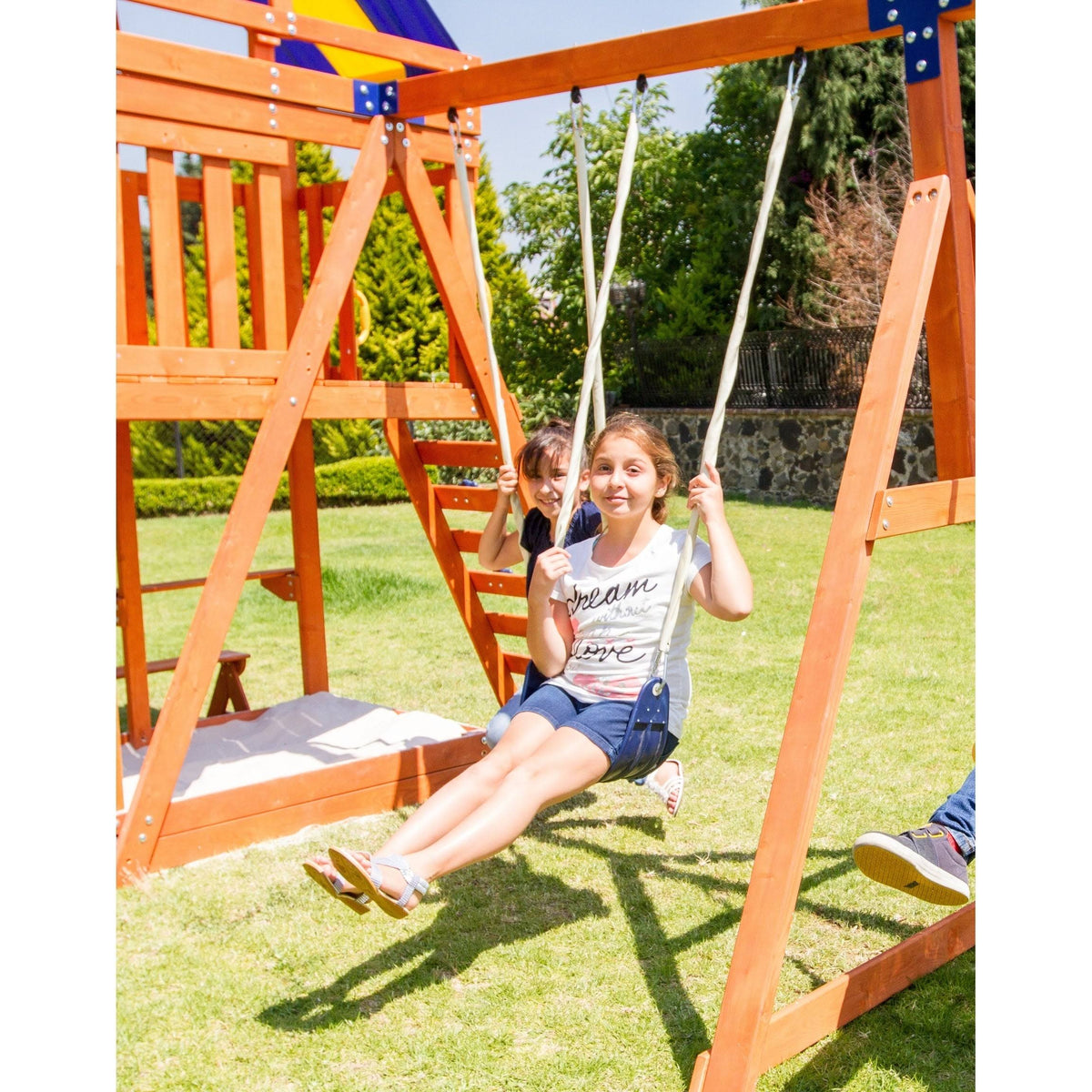 Wooden Swing Set F23747