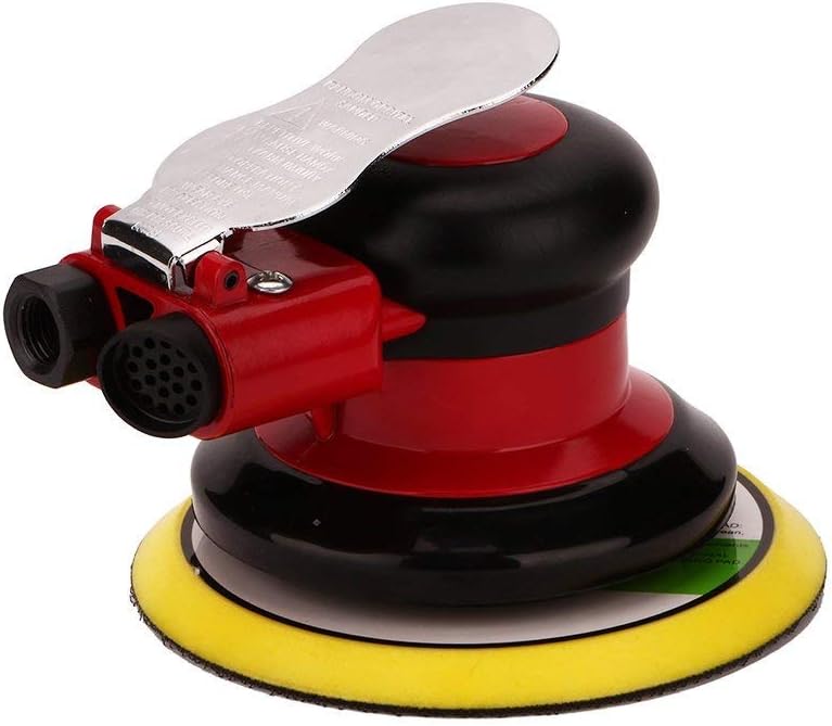 6-inch Yellow Pneumatic Palm Sander Pack of 2 K36356