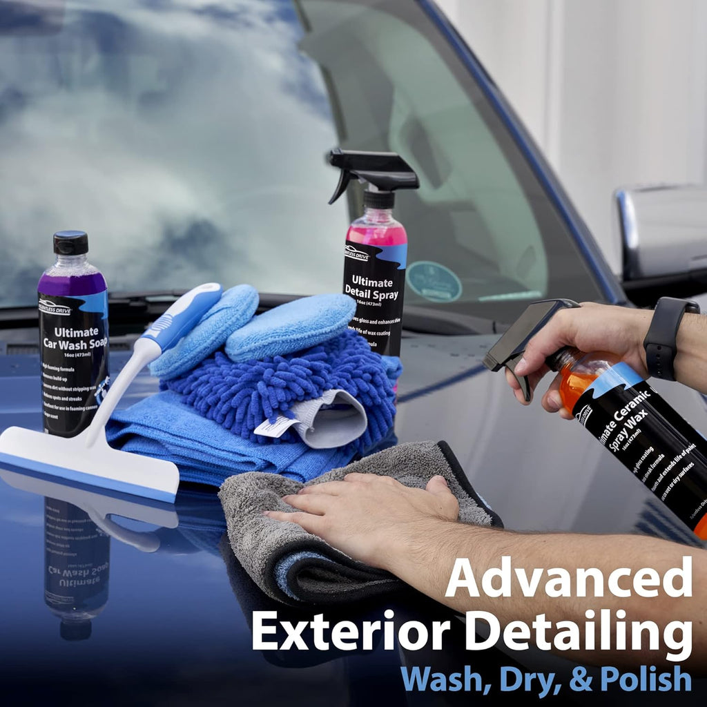 18pc Car Detailing Kit with Bucket A338