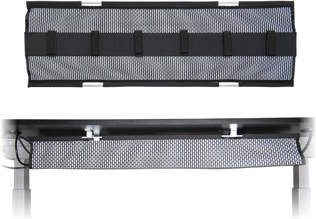 White Mesh Cable Manager Pack of 2 O447