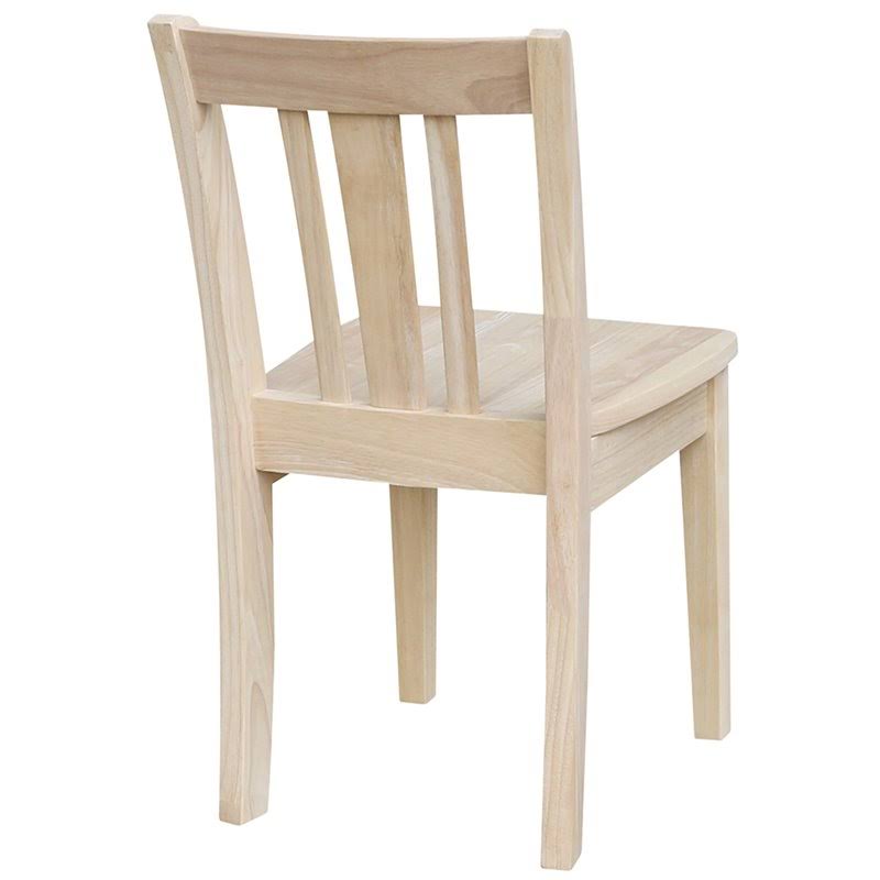 Unfinished Table with 2 Juvenile Chairs B90936
