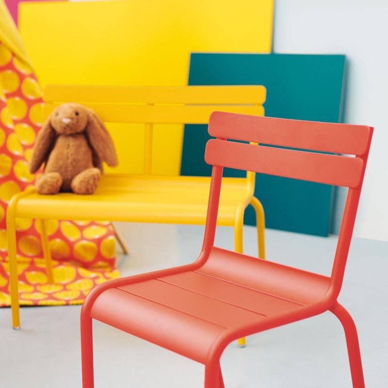 Rust Kids Side Chair Y45023