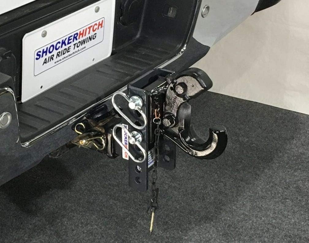 Pintle Hook Drop Ball Mount 12,000 lbs, Fits 3" Hitch Q258430