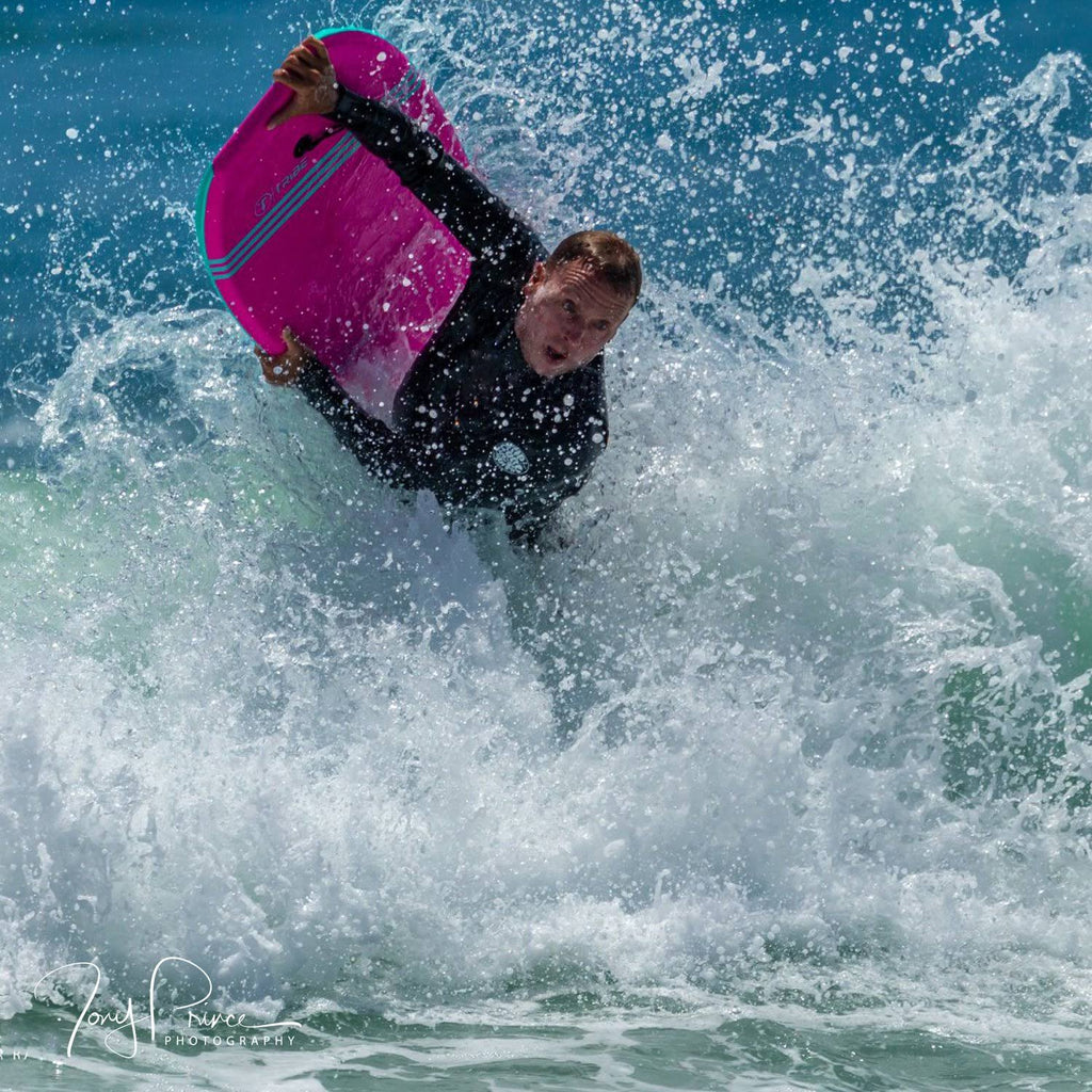 Turquoise Black White Bodyboard R7461