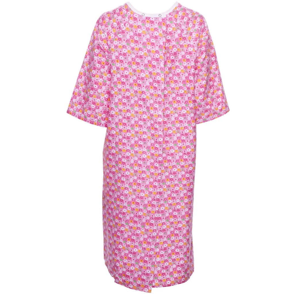Flannel Nightgown with Shoulder Wrap X39944
