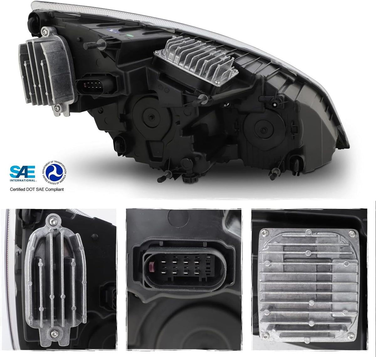 Full-LED Black Housing Headlights N84675