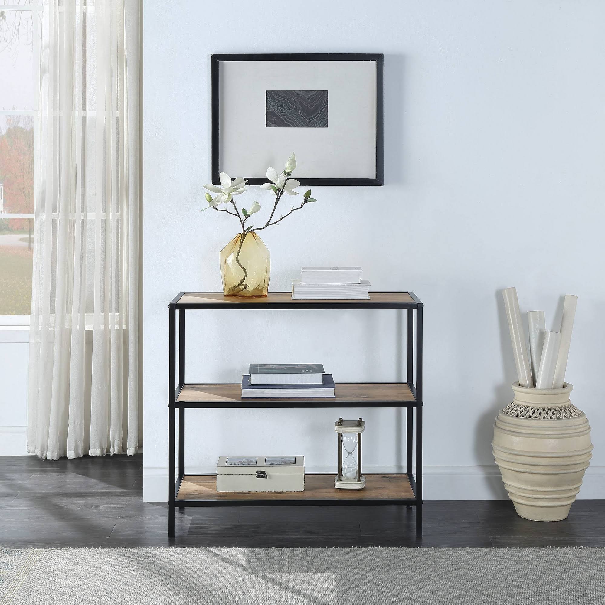 Salvage Oak Bookcase R9548