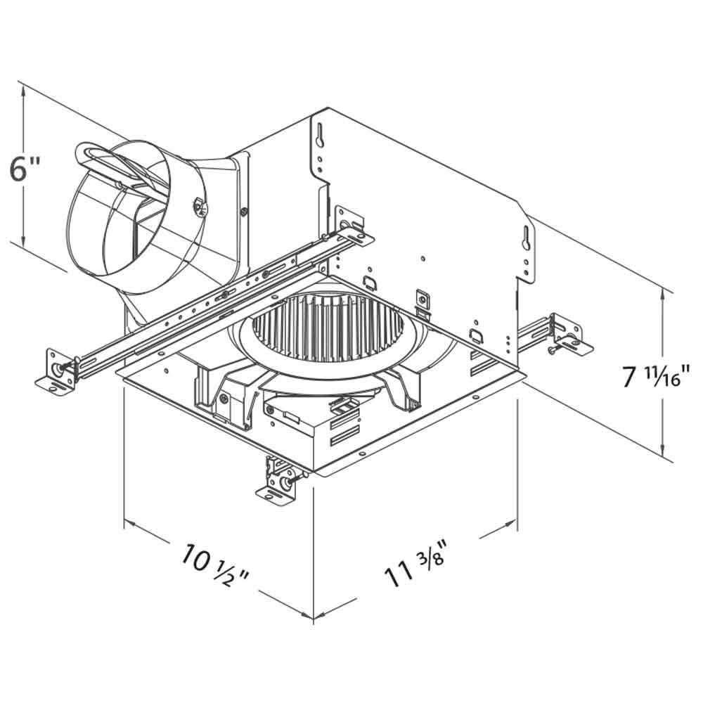 130 CFM Exhaust Fan N5735