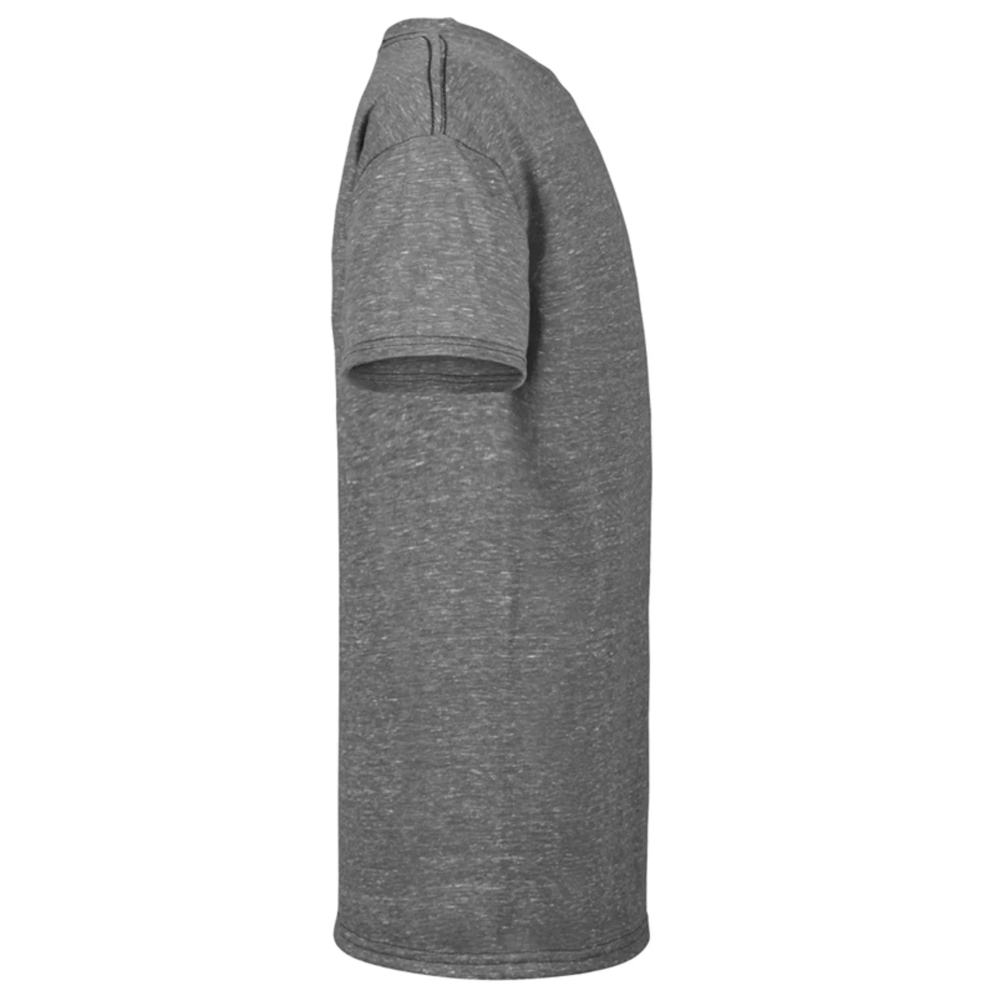 Customized-Graphite Snow Heather Short Sleeve Blended T-Shirt K795848