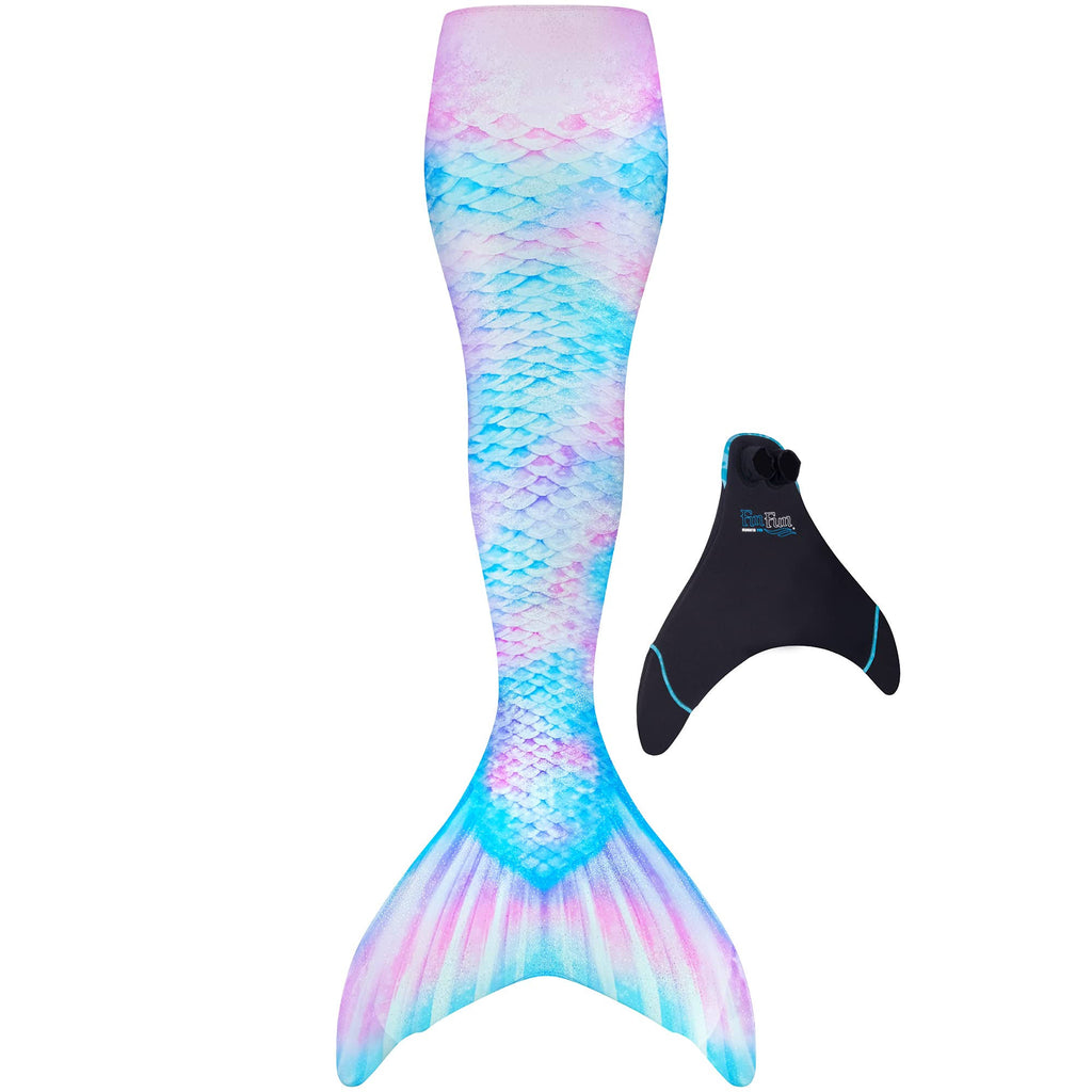 Adult Large Blue Mermaid Tail with Monofin D581676