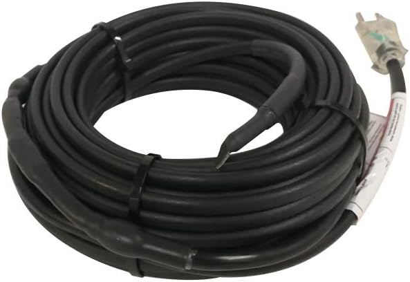 Self Regulating Pre-Assembled Heating Cable 50-feet 120V Pack of 2 D26975