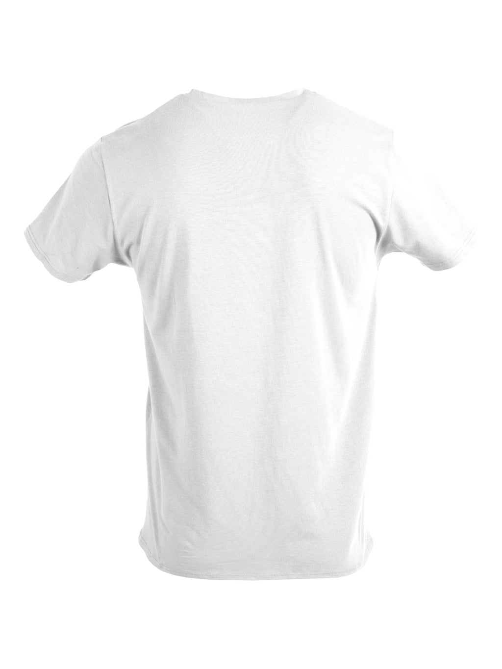 White Kids’ Crewneck Tee with Short Sleeves V3761