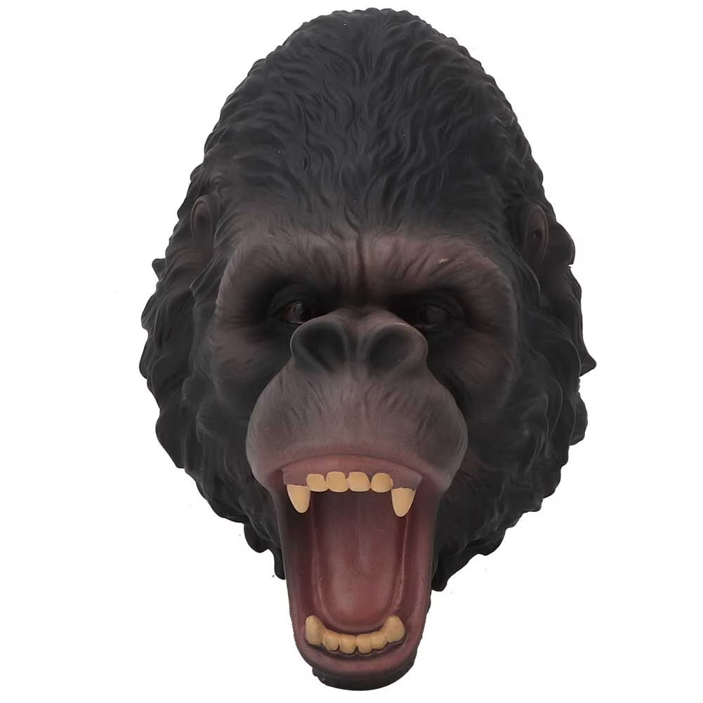 Realistic Plastic Orangutan Head Hand Toy H497895