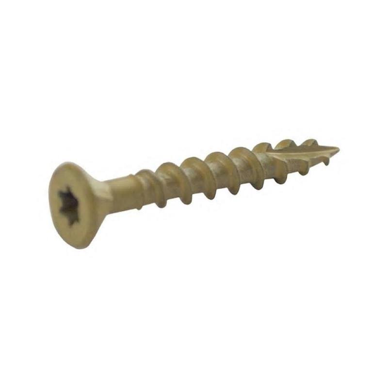 1.25 in. 5 lbs No.8 Star Bugle Head Exterior Deck Screws Tan X5777