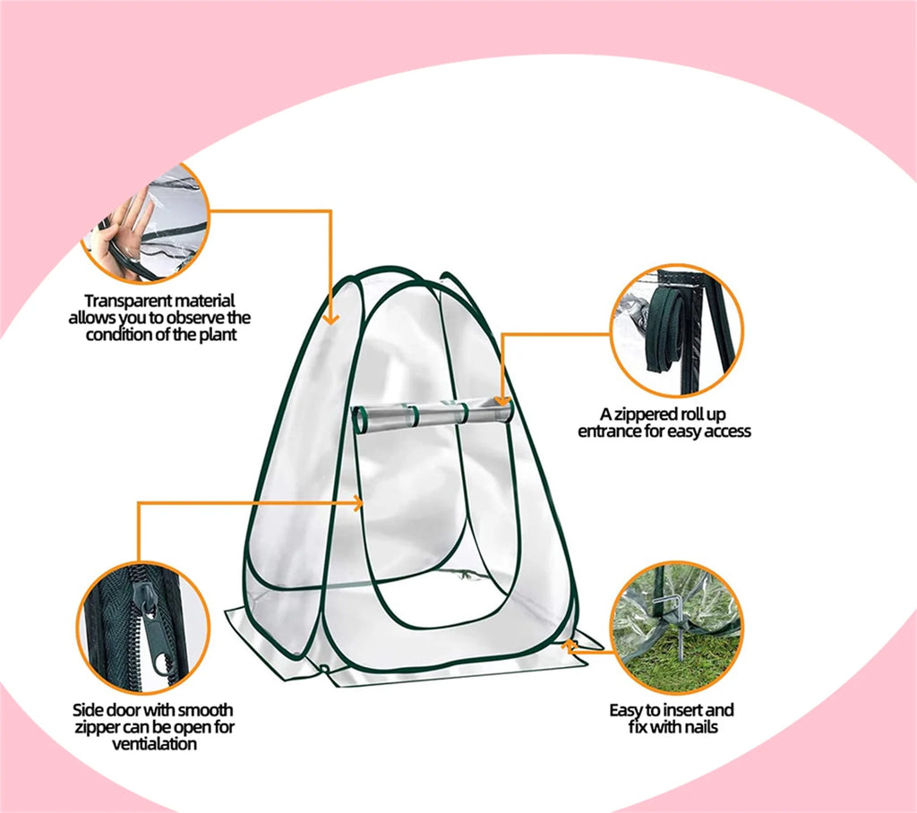 Mini Pop Up Greenhouse M823