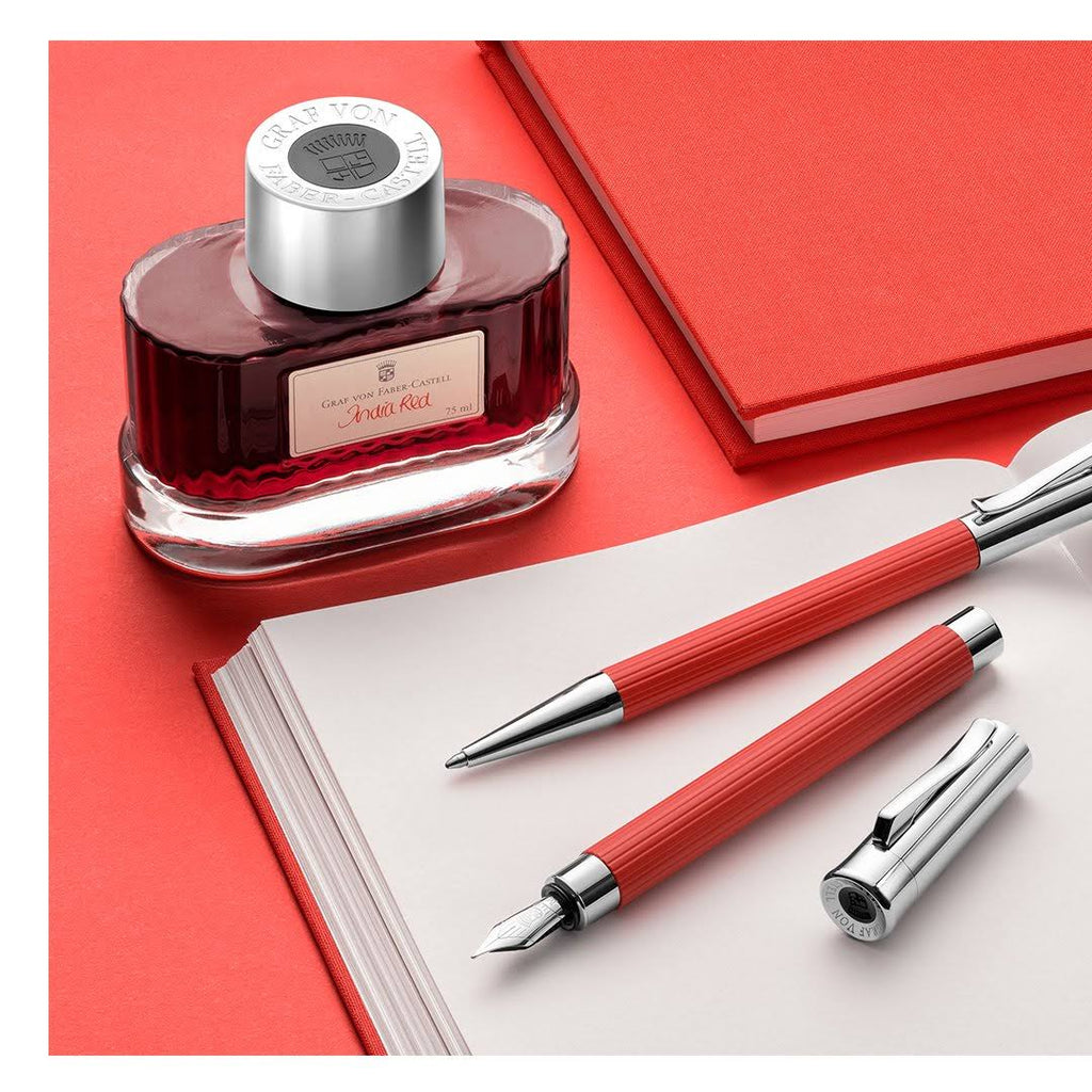 Fountain Pen India Red Broad R38935