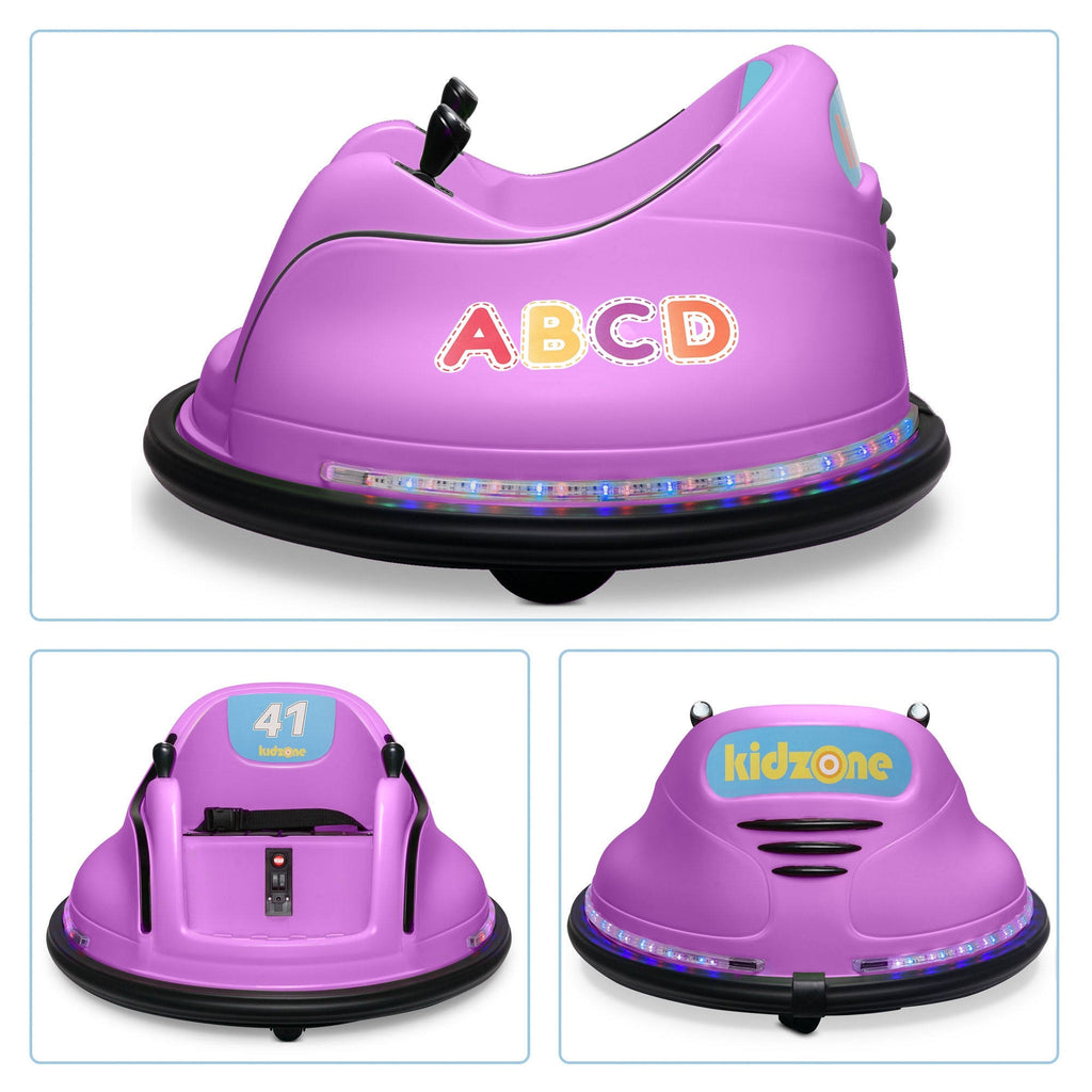 12V 2 Speed Bluetooth Electric Ride on Bumper Car with Remote Control S7340