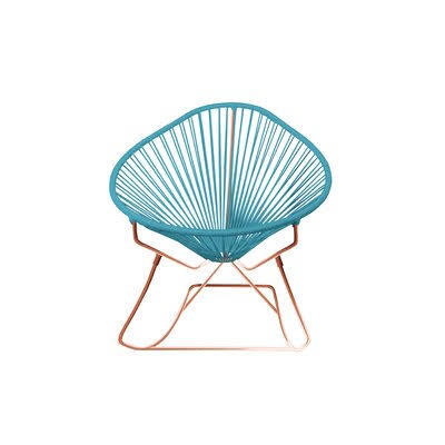 Ivory/Copper Rocking Chair A250