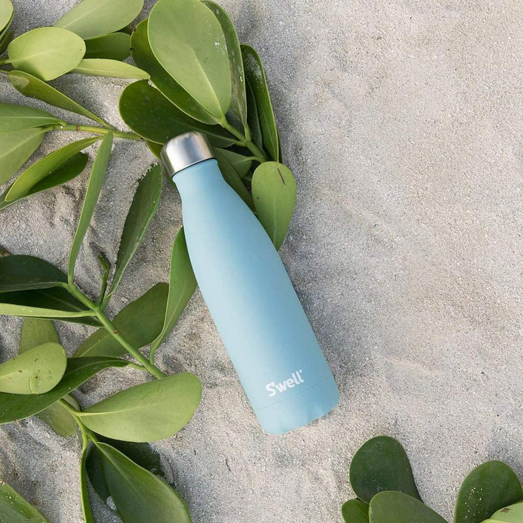 Aquamarine 25 oz Stainless Steel Water Bottle L9164