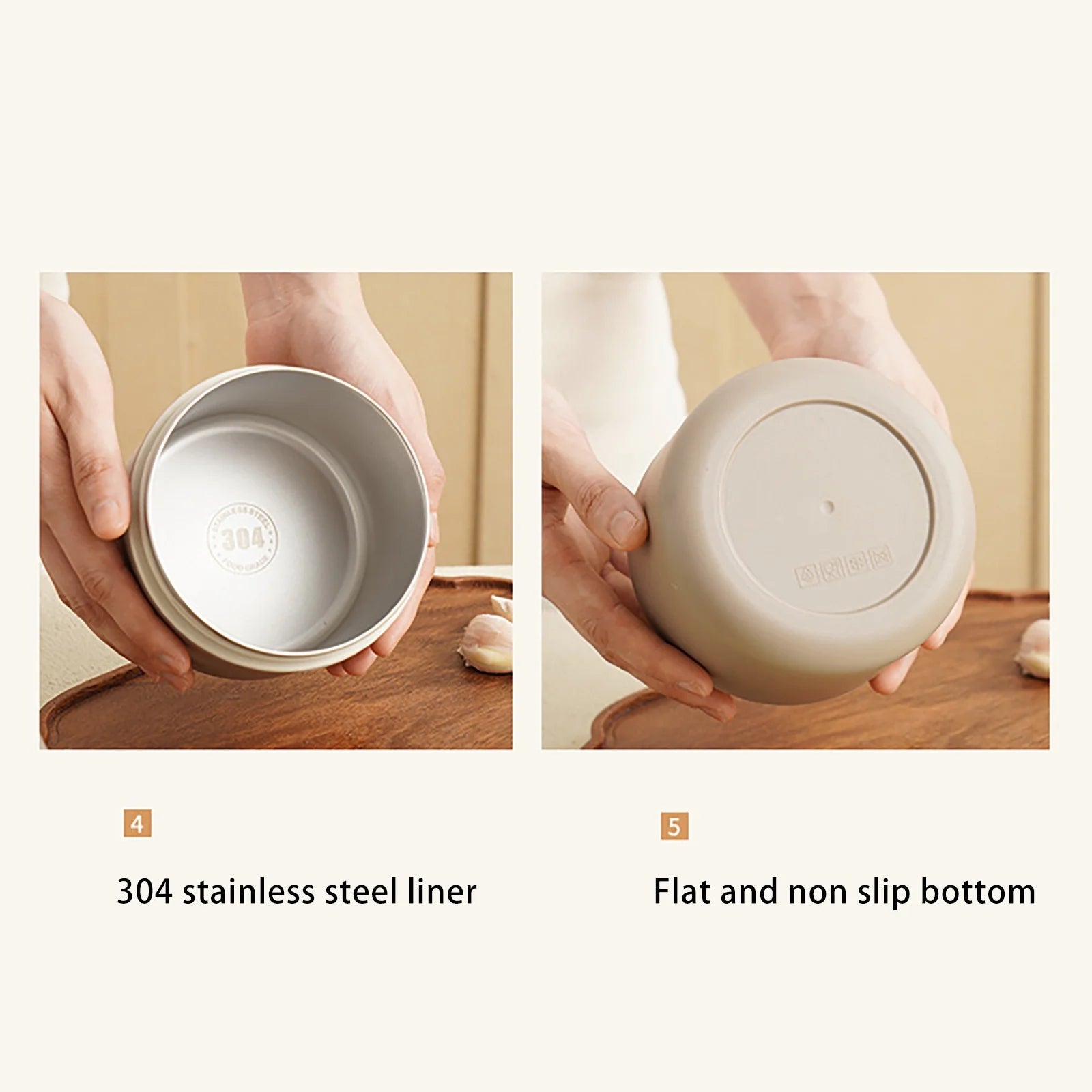 304 Stainless Steel Leakproof Insulated Lunch Box H6326