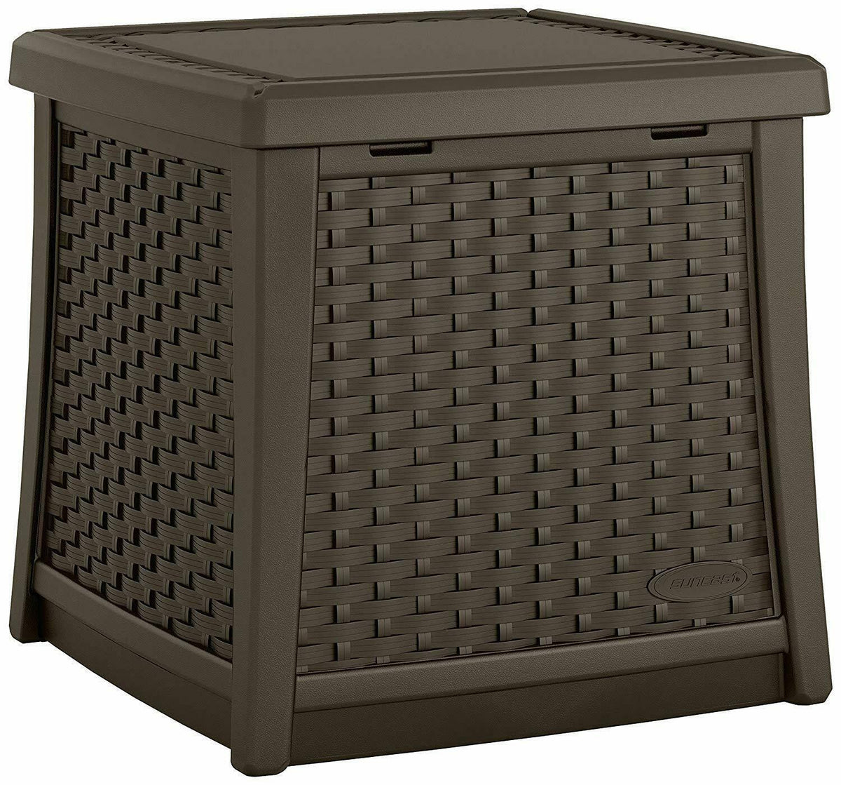 Resin Patio Storage End Table V5198