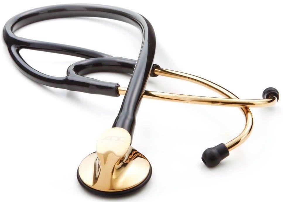 Gold Plated Cardiology Stethoscope D5704