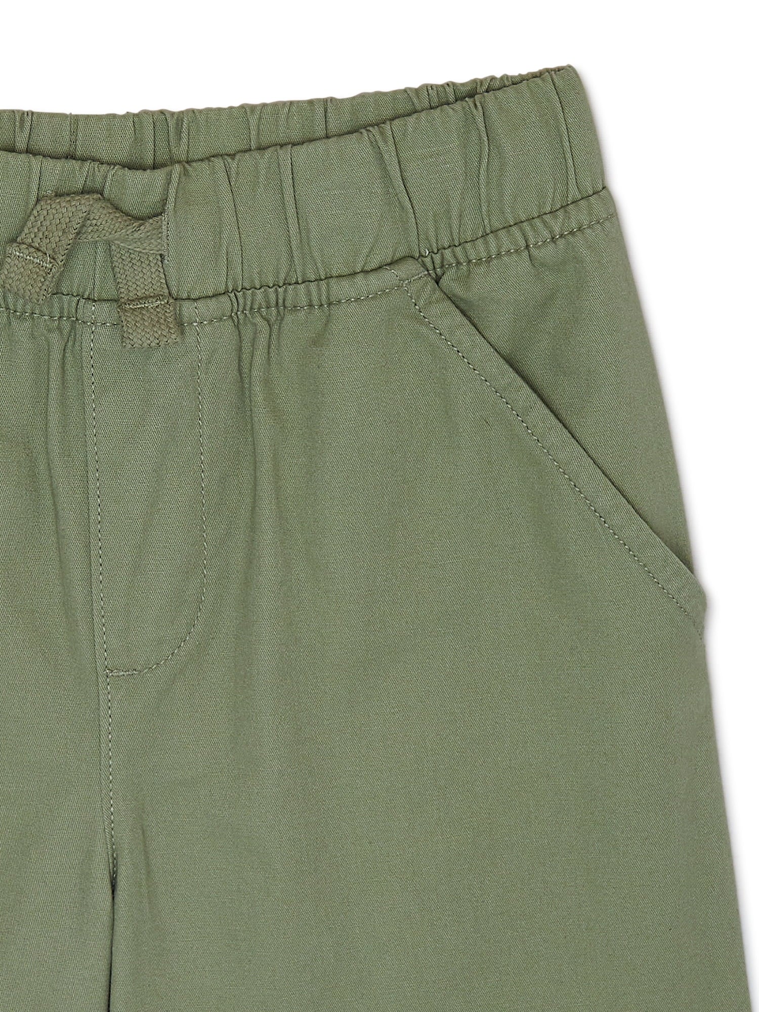 Boys Solid Woven Shorts, Sizes 4-10 H9235