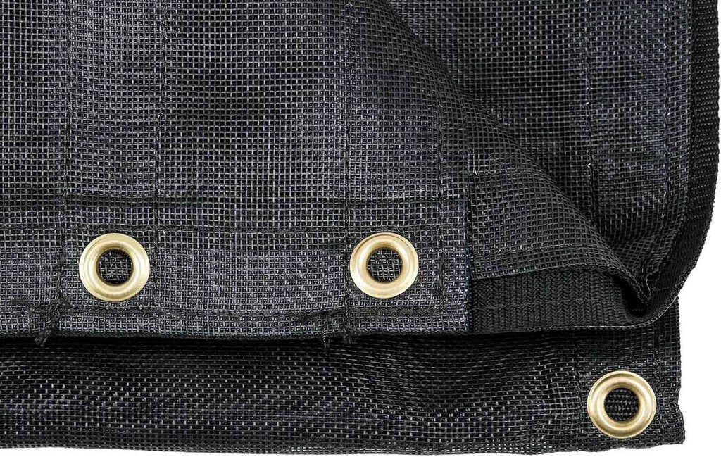 6'6" x 15' Vinyl Coated Mesh Tarp with Double Pocket Z53047