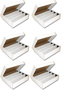 3200-Count Storage Box for Standard Trading Cards, 6 pk Pack of 2 E798