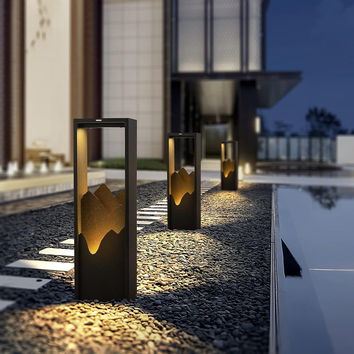 Stainless Steel 3000K LED Outdoor Bollard Light V3299
