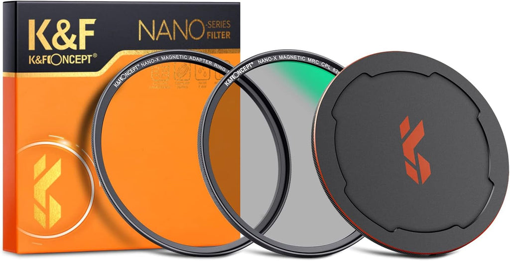 72mm Circular Polarizing Filter Kit with Adapter Ring and Lens Cap Y401342